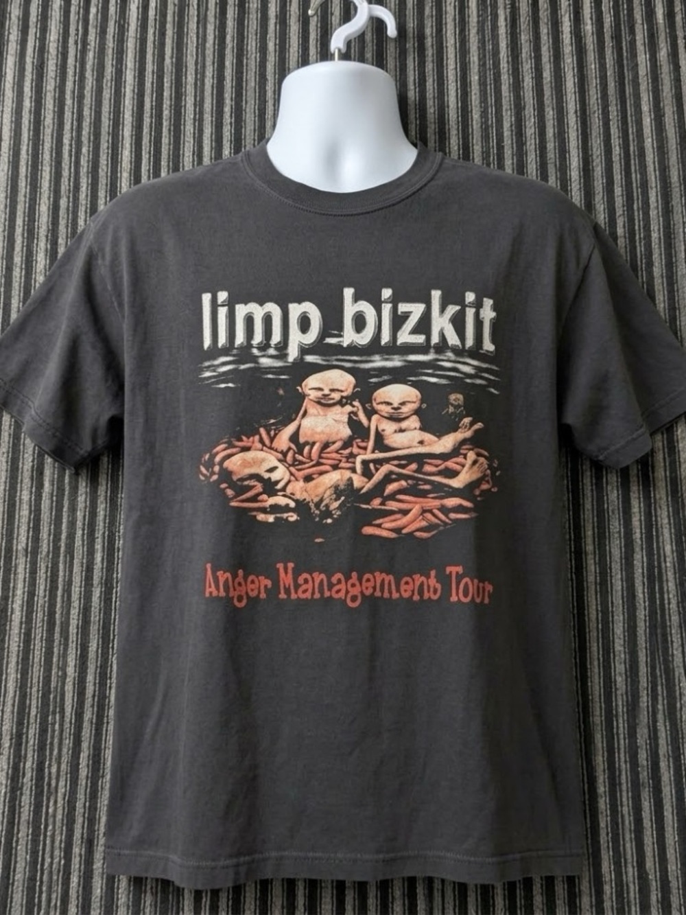 Limp Bizkit Anger Management Tour Graphic T-Shirt Gildan 5000 Heavy Cotton Tee